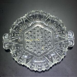 MCM | vintage | crystal DISH